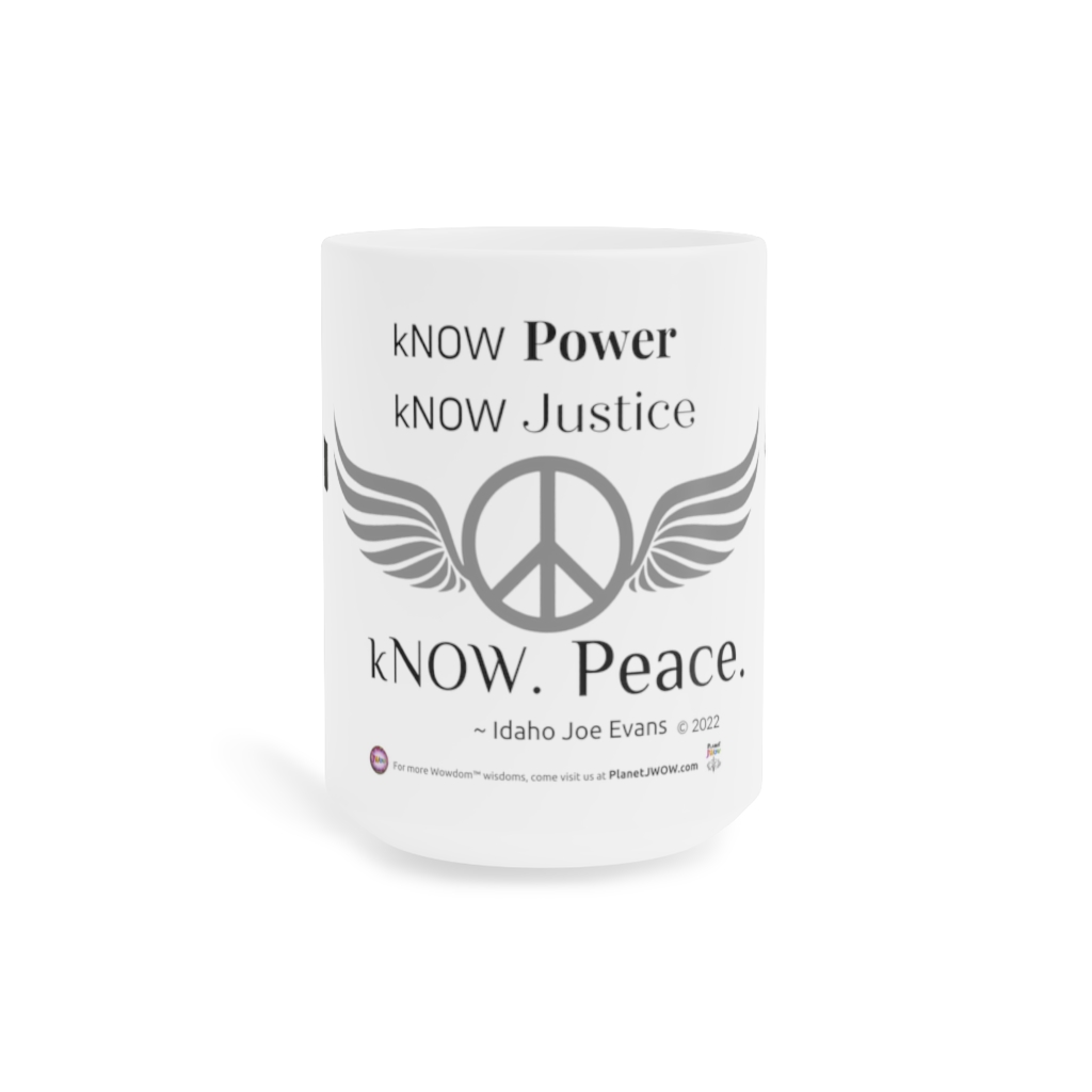 3-Yum Mug_ kNOW Peace (Idaho Joe Evans) - Image 6